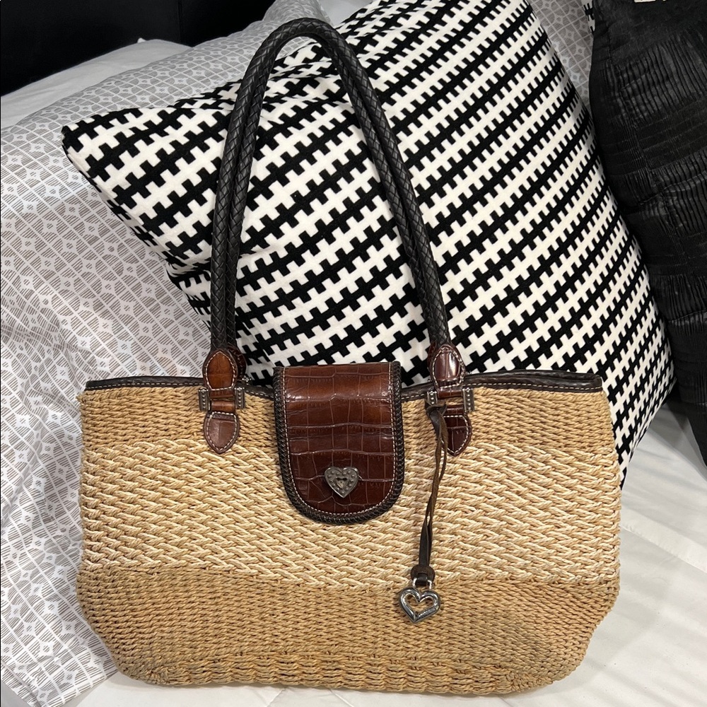 Brighton Straw Shoulder Bag
